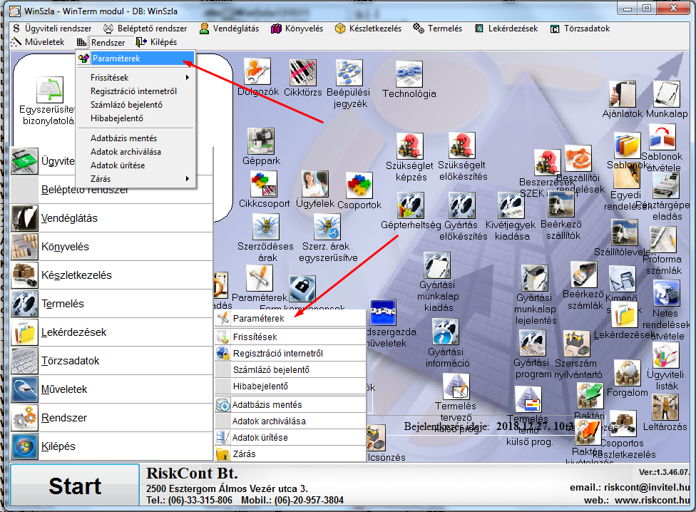 évzárás útmutató WinSzla