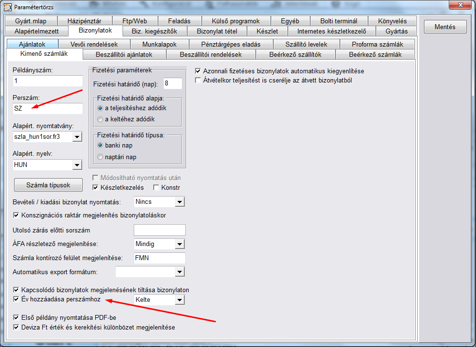 évzárás útmutató WinSzla